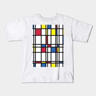 Mondrianics 1 Kids T-Shirt